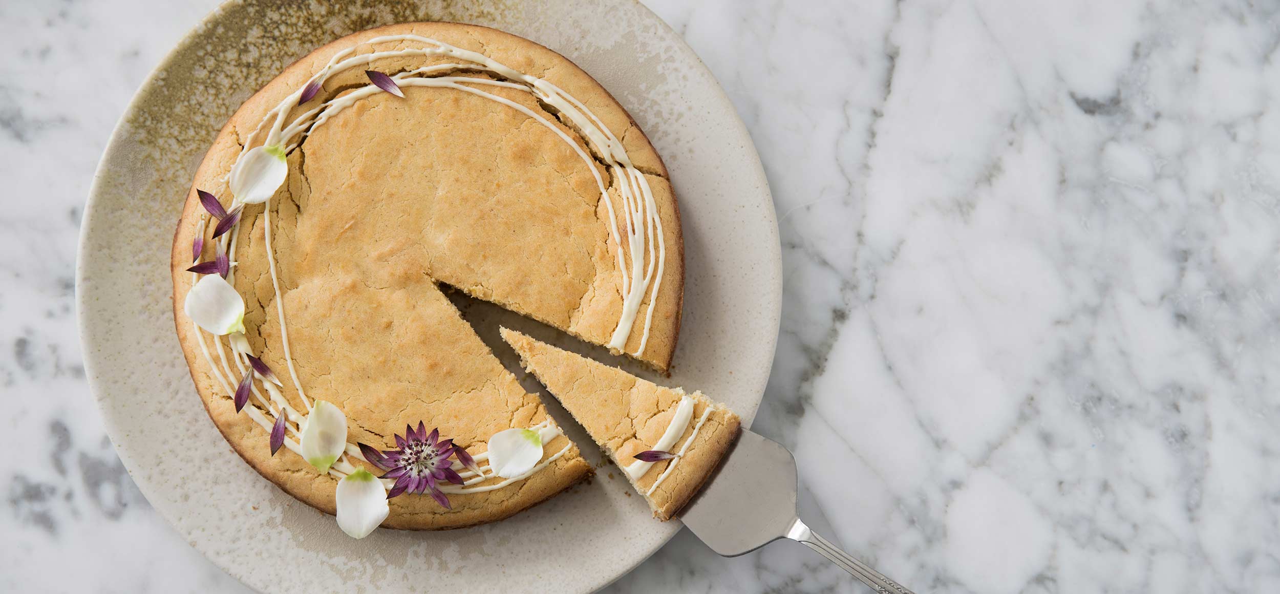 Zitronenkuchen ohne Zucker