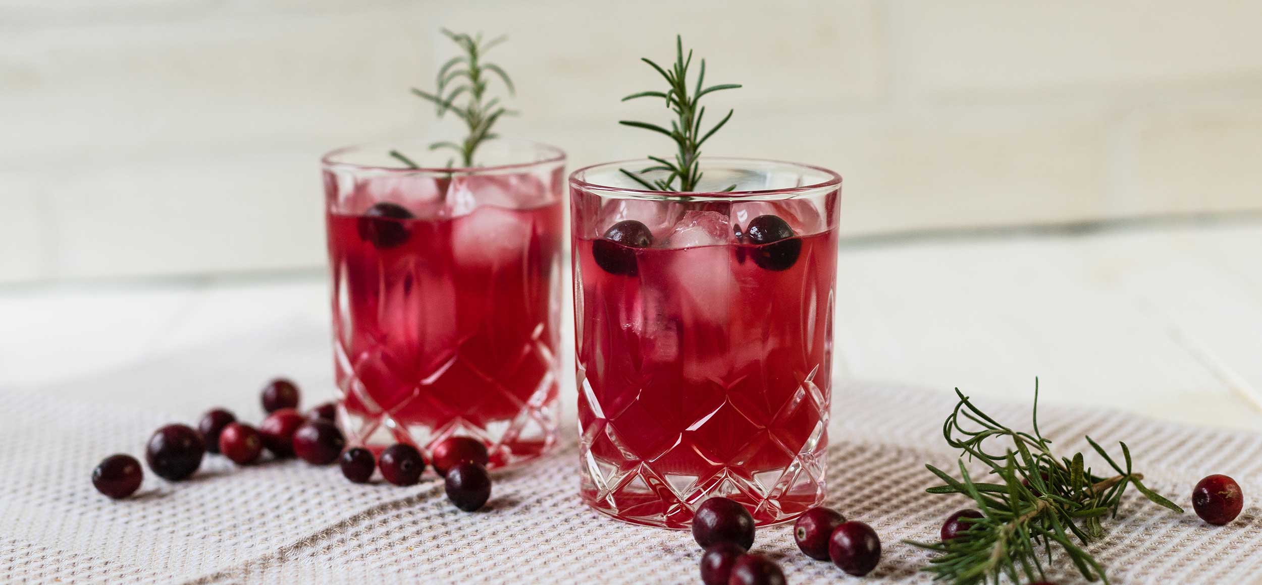 Cocktail des fêtes: Sparkler à la canneberge