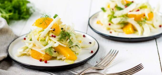 Fenchel-Orangen Salat