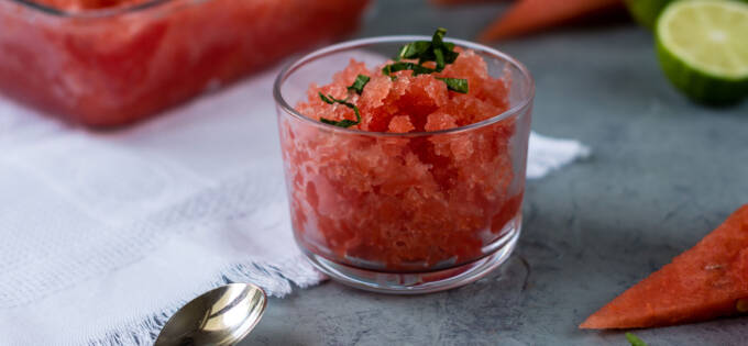 Wassermelonen-Granita